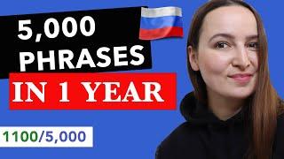 LEARN 5,000 RUSSIAN PHRASES IN 1 YEAR  |  1100 /5000