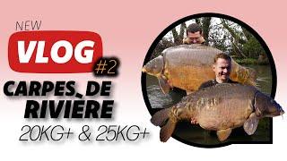 Vlog #2 Belle série en rivière (20kg+ 25kg+ Public) avec les Frères Postieaux