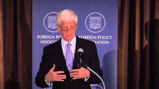 Mario Gabelli Accepts the Foreign Policy Association Medal