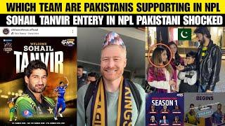 Sohail Tanvir Entry in NPL Janakpur Bolts | Which Team is Favourite in NPL | Pak public reaction