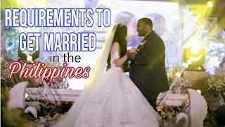 How to get married in the Philippines 2023| Filipina️American couple