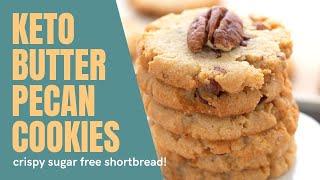 The most POPULAR keto cookies! | Butter Pecan | Egg-Free