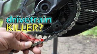 Will the Shimano EP801 motor overrun kill your drivetrain?