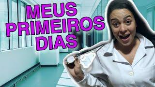 Meus primeiros dias de estágio no curso técnico de enfermagem Não foi como imaginei