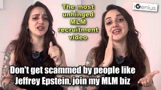 The most UNHINGED MLM recruitment video ever | #antimlm #igenius