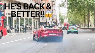 CRAZY Arab BACK AGAIN! SLIDING NOVITEC N-LARGO FERRARI 812 GTS! INSANE V12 SOUNDS!