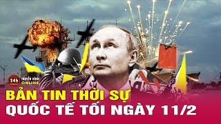 Điểm Nóng Thế giới tối 11/2: Nga tăng áp lực ở Avdiivka. Ý gia hạn viện trợ cho Ucraina thêm 1 năm