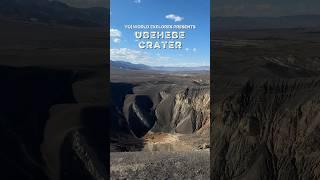 Ubehebe Crater - Mini Crater #filmmaking #deathvalleynationalpark #california #usa #hiking #travel