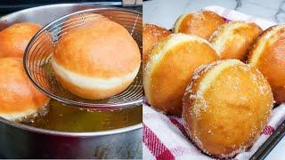 How to make Perfect and Super Soft DONUTS | DOUGHNUTS with Perfect Round Shapes. Sugar DONUT Recipe