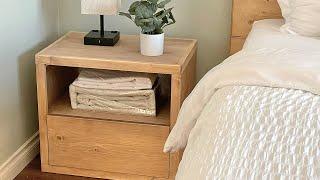 Minimalist Modern Nightstand with Free Plans