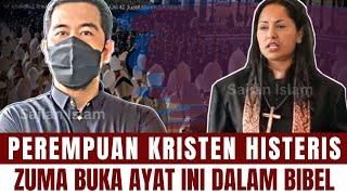 GEGHEER ‼️PEREMPUAN KRISTEN SAMPAI HISTERIS SAAT DEBAT DEBGAN ZUMA