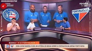 ”O BAHIA NÃO É LÍDER POR ACASO”, EXALTAM COMENTARISTAS DA SPORTV!VEJA O QUE DISSE MARCOS FELIPE!