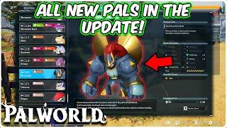 Every New Pal And How To Get Them In The SAKURAJIMA Island Update!! || Palworld!