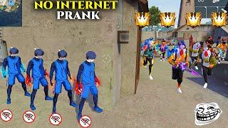 NO INTERNET PRANK | FREE FIRE FUNNY GAMEPLAY | NADIYA FF