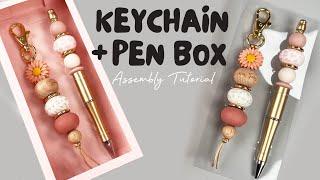 Beaded Keychain and Pen Box Template