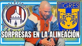 Sorpresas en la alineación de Tigres