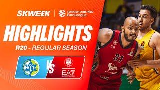 THEY WEREN'T PLAYING AROUND... - Maccabi Tel-Aviv vs Olimpia Milan - Highlights EuroLeague R20