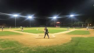 Jacob Webster turning a double play 16u championship game Ryan Lemmon Stadium