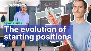 SPORTS RULES - Winning positioning: the evolution of athletics starting positions ‍️| Decathlon