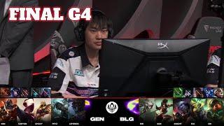 GEN vs BLG - Game 4 | Grand Finals LoL MSI 2024 | Bilibili Gaming vs Gen.G G4 full game