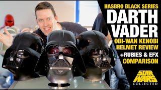 Black Series Darth Vader Helmet Review + Rubies & EFX Comparison