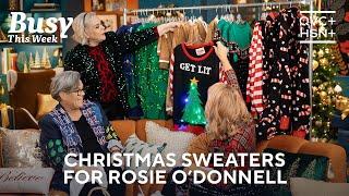 Gifting Rosie O'Donnell Christmas Sweaters for the Holidays | Busy This Week