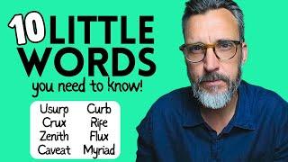 10 USEFUL LITTLE WORDS TO BOOST YOUR VOCABULARY - Cambridge English exams: FCE, CAE, CPE exam