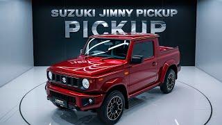 Amazing! 2025 Suzuki Jimny Sierra Small Pickup Truck REVEALED