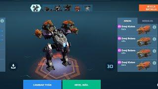 Zmej Kisten Bulava Newton is now good? War Robots Gameplay WR