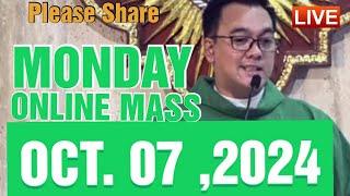 QUIAPO CHURCH LIVE MASS TODAY REV FR DOUGLAS BADONG OCTOBER 7,2024