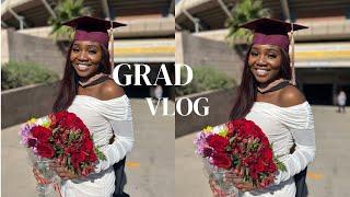 My GRADUATION VLOG | Photoshoot, Last Day of School, Graduation Party, Getting Nails done & More