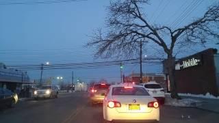 Driving from Howard Beach to Woodhaven in Queens,New York
