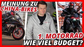 What budget for the first motorcycle?  Opinion on Chinese motorcycles ️ Best 2-piece leather ...