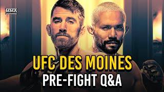 UFC Des Moines: Sandhagen vs. Figueiredo LIVE People's Pre-Fight Show | MMA Fighting