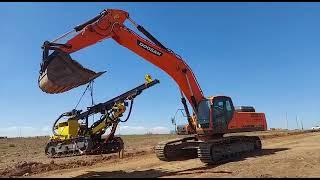 highly trained operator working in a quarry