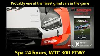 Spa 24 hours in 1 hour Audi RS5 Grind Win setup Gold How to GT7 Tutorial Update 1 50