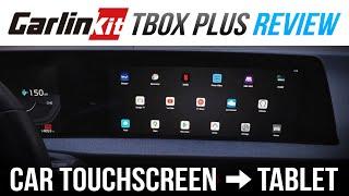 Carlinkit TBox Plus Review: Turn Your Car's Touchscreen Into a TABLET!
