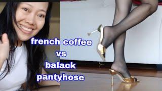 reinforced toes pantyhose mules unboxing #mjnylon