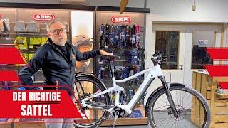 Den richtigen Sattel finden | SQLab MTB Sattel | Sitzknochenvermessung Fahrrad, E-Bike Sattel finden