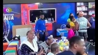 SHEGGZ AND ADEKUNLE FIGHT IN THE HOUSE #bbnaija #sheggz #adekunlebbnaija #fight