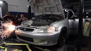 B20 Vtec Nitrous / K20a2 Turbo / B20 Vtec turbo all hit the dyno!