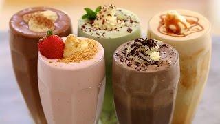 5 Homemade Ice Cream Milkshake Recipes