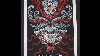 Todd Slater Pearl Jam Stockholm Sweden Poster Video Review
