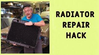 Fix A Leaky Classic Radiator RIght in Your Garage