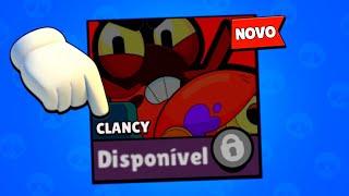 CORRE  NOVO BRAWLER Clancy CHEGOU no Brawl Stars, Ninguém Viu!!!!!!!!!!!!!!!!!!