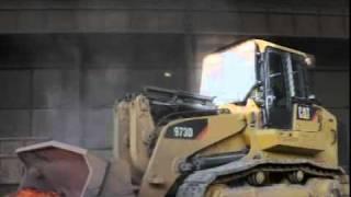 Cat® 973D Waste Handler Track-Type Loader | Steel Mill Application