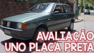 Avaliação Fiat Uno CS 1.3 1988  PLACA PRETA