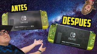 Cambie La Carcasa Trasera De Mi Switch Por Una Nueva!!