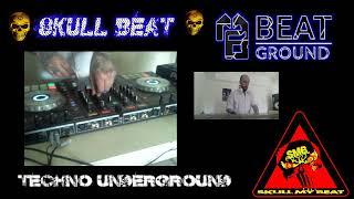 LIVESTREAM DJ SKULLBEAT - (BEATGROUND CREW) / DARK TECHNO / HARD TECHNO  BY BEATGROUND