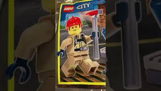 Lego City - Unpacking and building Bob the firefighter figure & Equipment  Cool figure #shorts